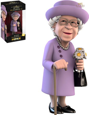 MINIX Figurka sběratelská královna Queen Elizabeth II. slavné osobnosti