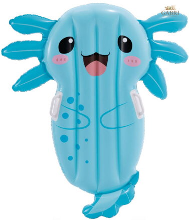 INTEX Lehátko zvířátko Axolotl nafukovací matrace s úchyty do vody 58159