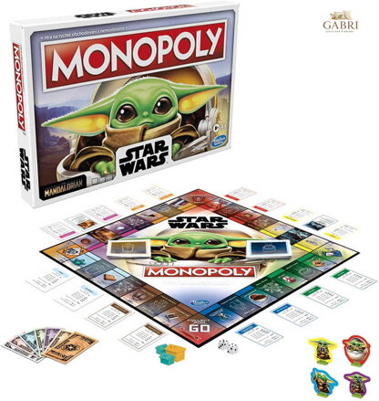HASBRO Monopoly Star Wars The Mandalorian The Child *SPOLEČENSKÉ HRY*