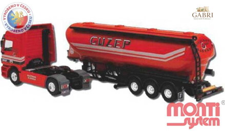SEVA Monti System 57 Auto Mercedes Actros SILOTRANS MS57 0109-57