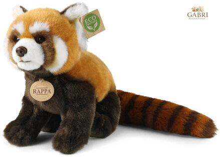 PLYŠ Panda červená 28cm Eco-Friendly *PLYŠOVÉ HRAČKY*