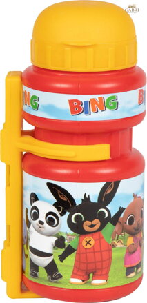 Láhev na pití dětská králíček Bing set s držákem na kolo
