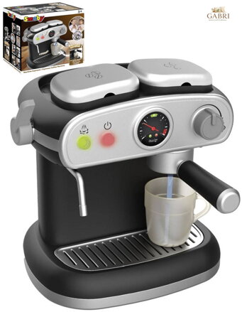 SMOBY Espresso kávovar dětský presovač na baterie Světlo Zvuk