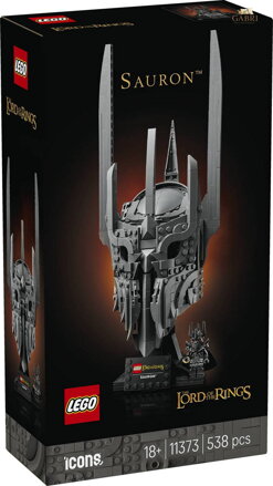 LEGO ICONS Pán prstenů Sauronova helma 11373 STAVEBNICE