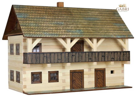 WALACHIA Fojtství W05 Hobby Kit DŘEVĚNÁ STAVEBNICE