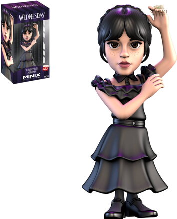 MINIX Figurka sběratelská Wednesday Addams filmové postavy Netflix
