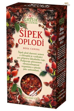 Šípek oplodí 70 g krab. GREŠÍK Čaje 4 světadílů