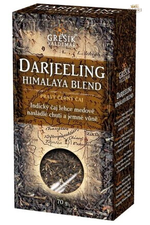 Darjeeling Himalaya Blend č.č. 70 g krab. GREŠÍK Čaje 4 světadílů