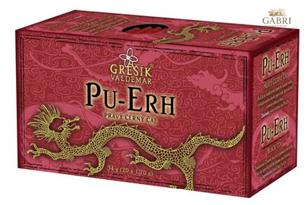 Pu-Erh 20 n.s. přebal GREŠÍK Černý čaj