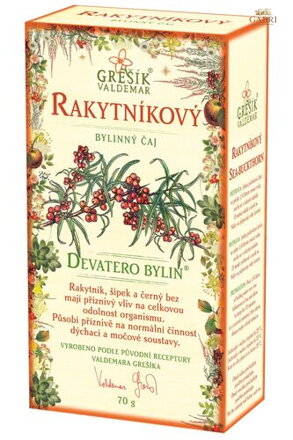 Rakytníkový 70 g krab. GREŠÍK Devatero bylin