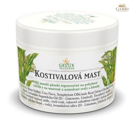 Kostivalová mast 50 ml GREŠÍK