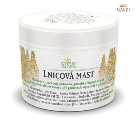 Lnicová mast 50 ml GREŠÍK