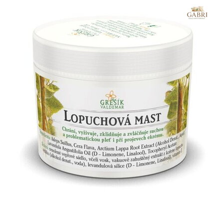 Lopuchová mast 50 ml GREŠÍK