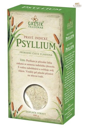 Psyllium 100 g krab. GREŠÍK - Z (osemení indického jitrocele)
