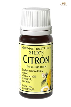 Citrón přírodní 10 ml GREŠÍK Rostlinné silice