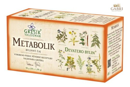 Metabolik 20 n.s. GREŠÍK Devatero bylin