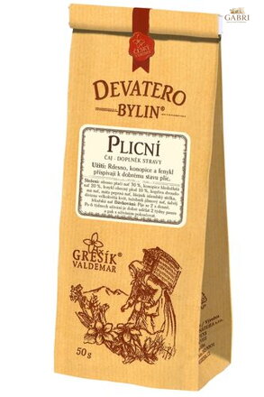 Plicní 50 g GREŠÍK Devatero bylin - Z
