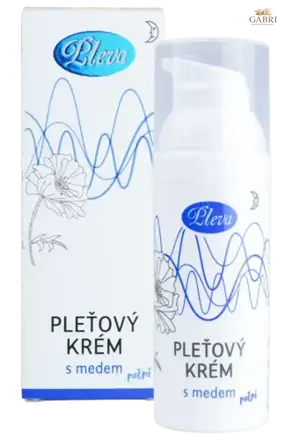 Pleť. krém s medem noční 50 g Pleva