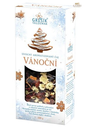 Vánoční 100 g krab. GREŠÍK Ovocný čaj