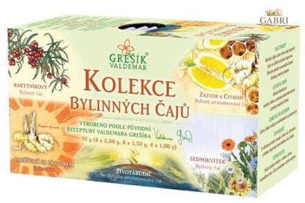 Kolekce Bylinných čajů 5x4 n.s. přebal GREŠÍK