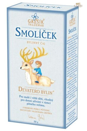Smolíček 50 g krab. GREŠÍK Devatero bylin