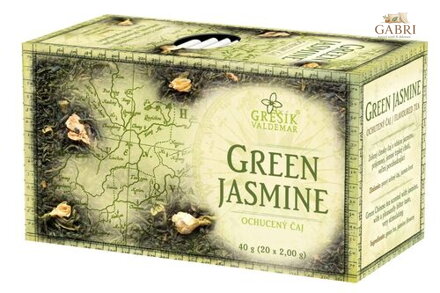 Green Jasmine 20 n.s. přebal GREŠÍK Zelený čaj