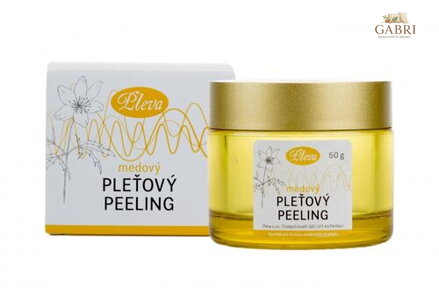 Peeling pleť. medový 50 g Pleva