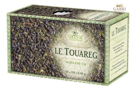 Le Touareg 20 n.s. přebal GREŠÍK Zelený čaj