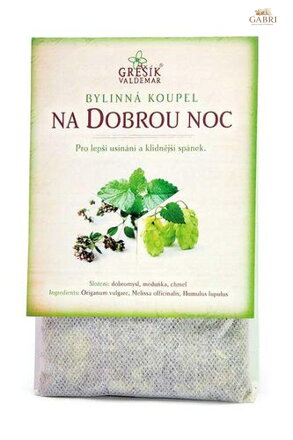 Na dobrou noc koupel 20 g GREŠÍK, Bylinná koupel