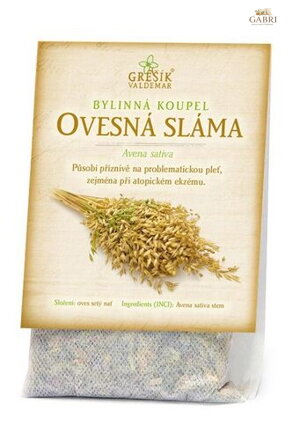 Ovesná sláma koupel 30 g GREŠÍK, Bylinná koupel
