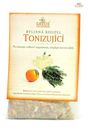 Tonizující koupel 20 g GREŠÍK, Bylinná koupel