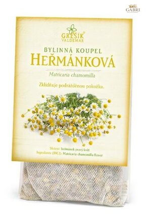 Heřmánková koupel 20 g GREŠÍK, Bylinná koupel