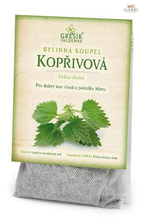 Kopřivová koupel 15 g GREŠÍK, Bylinná koupel