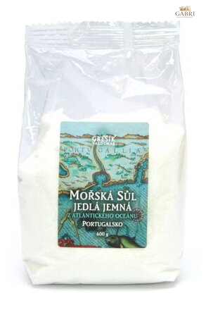 Sůl Mořská jedlá jemná 600 g GREŠÍK