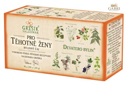 Pro těhotné ženy 20 n.s. GREŠÍK Devatero bylin