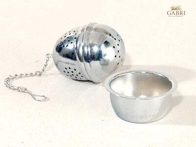 Čajnítko Vajíčko malé + tácek na odložení - 4 cm