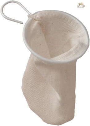 Bavlněné sítko velké "M"- 9 cm