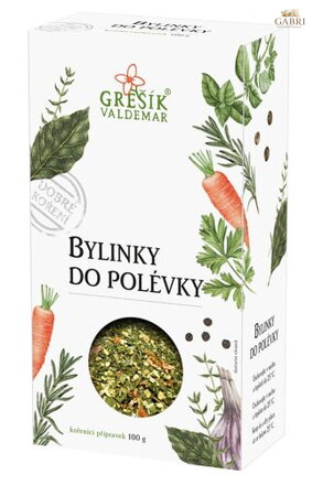 Bylinky do polévky 100 g GREŠÍK Dobré koření