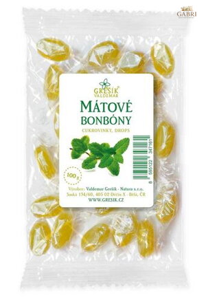 Mátové bonbóny 100 g GREŠÍK
