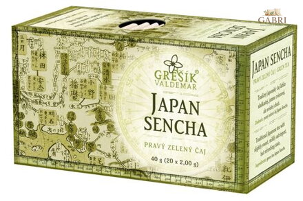 Japan Sencha 20 n.s. přebal GREŠÍK Zelený čaj