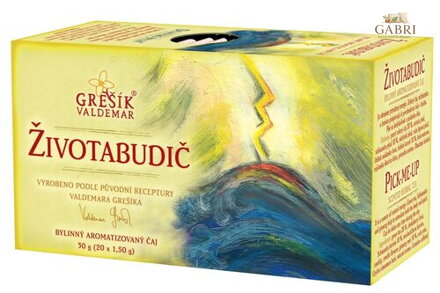 Životabudič 20 n.s. přebal GREŠÍK Devatero bylin