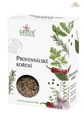 Provensálské koření 15 g GREŠÍK Dobré koření