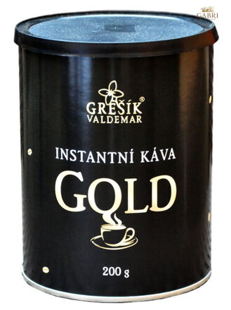 Káva instantní Gold 200 g GREŠÍK