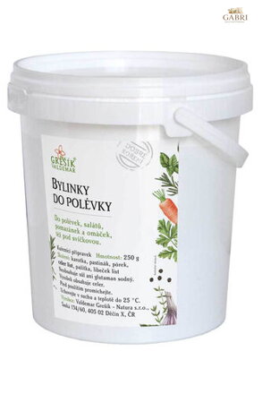 Bylinky do polévky 250 g KBELÍČEK GREŠÍK Dobré koření