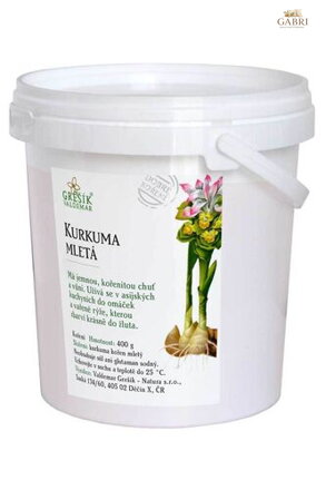 Kurkuma mletá 400 g KBELÍČEK GREŠÍK Dobré koření