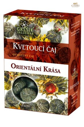 Kvet. čaj Orientální krása krab. 4 ks GREŠÍK Čaje 4 světadílů