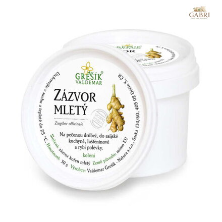Zázvor mletý 30 g GREŠÍK Dobré koření
