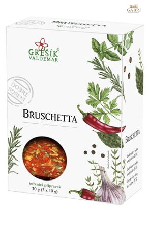 Bruschetta 30 g GREŠÍK Dobré koření
