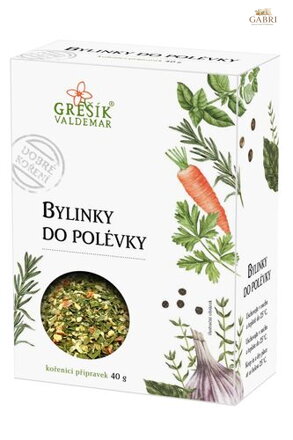 Bylinky do polévky 40 g GREŠÍK Dobré koření