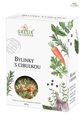 Bylinky s cibulkou 60 g GREŠÍK Dobré koření